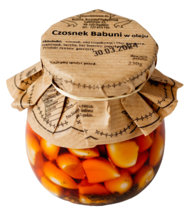 Czosnek Babuni w oleju 230 g