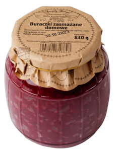 Buraczki zasmażane domowe