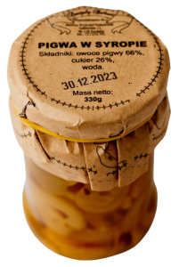 Pigwa w syropie