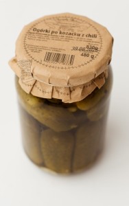 Ogórki po kozacku z chili 830 g