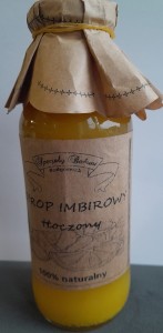 Syrop imbirowy tłoczony 300 ml